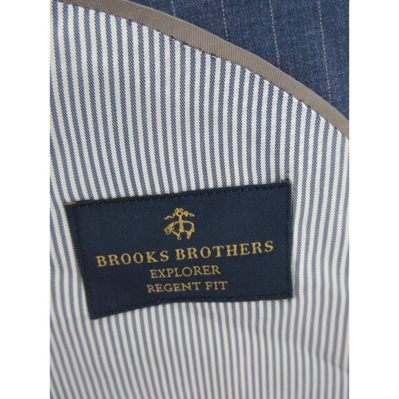 Brooks Brothers Sport Coat 44 Long Explorer Regent Fit Wool Blazer - Picture 11 of 15
